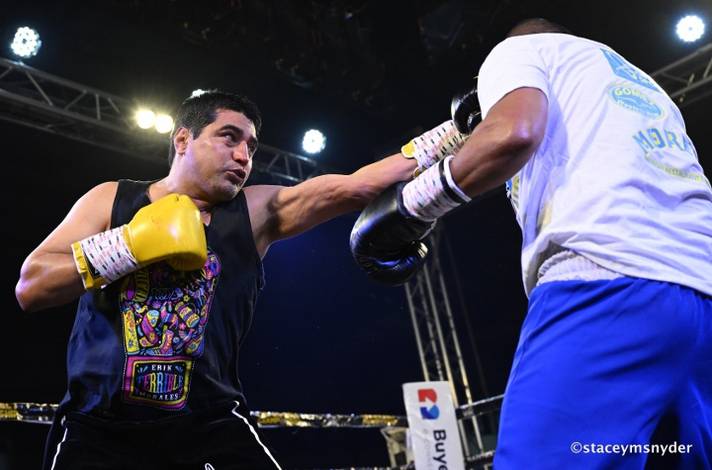 Morales und Salido lieferten sich einen Schaukampf (Foto)