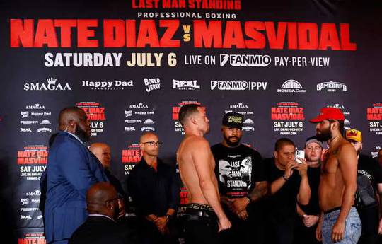 Diaz versloeg Masvidal en andere resultaten van boksavond