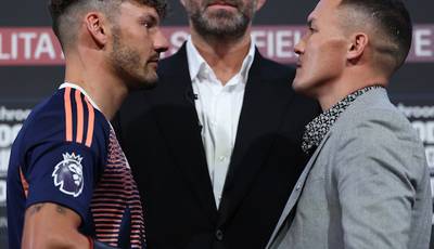 Wood and Warrington met face to face