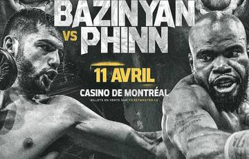 Erik Bazinyan vs Shakeel Phinn - Fecha, hora de inicio, Fight Card, Lugar