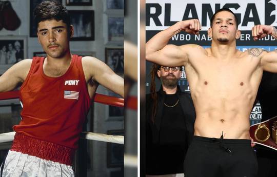Edgar Berlanga et Jaime Munguia échangent des insultes avant le combat Ring III : "Je vais l'envoyer chez lui en robe"