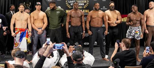 Glory 105: результаты взвешивания