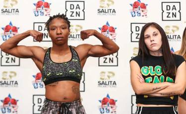What time is Jasmine Hampton vs Midajah Rogers tonight? Ringwalks, schedule, streaming links