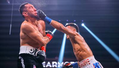 Morrell knocked out Yerbosynuly, defended his WBA title