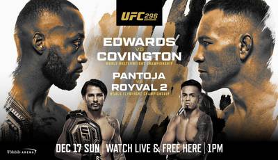 UFC 296: the entire fight card of the tournament