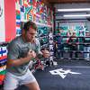 Saul Alvarez held an open training session 34