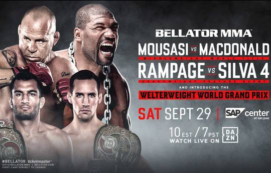 Bellator 206: Мусаси – Макдональд. Прямая трансляция, где смотреть онлайн