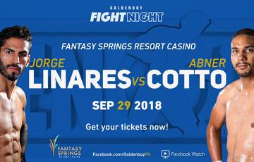 Linares vs Cotto. Where to watch live