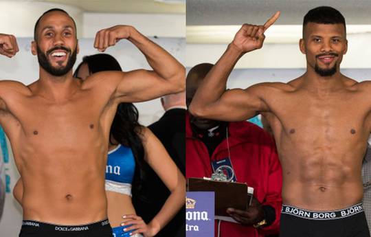DeGale vs Jack Weigh-in (video)
