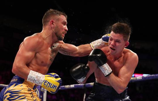 Lomachenko drops Campbell, wins on points