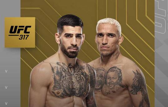 UFC 317: Topuria vs Oliveira - Date, Start time, Fight Card, Location