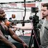 Takam holds an open training session before his fight with Joyce 21