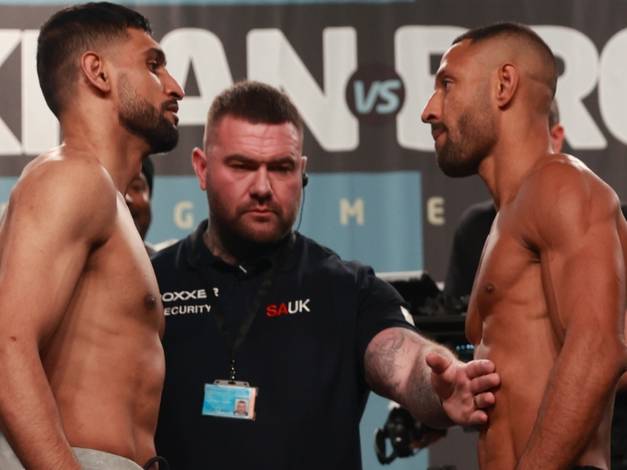 Khan and Brook weigh in