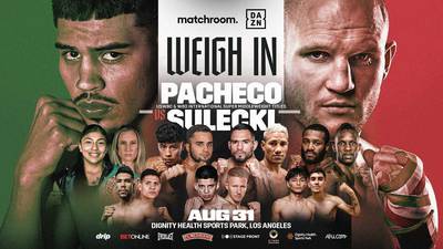 How to watch the Diego Pacheco vs Maciej Sulecki weigh in: Date, time, live stream