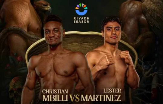 Christian Mbilli vs Lester Martinez - Datum, Startzeit, Kampfkarte, Ort
