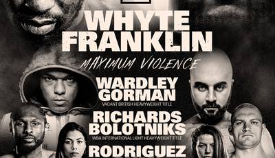 White Franklin oficialmente el 26 de noviembre en Londres