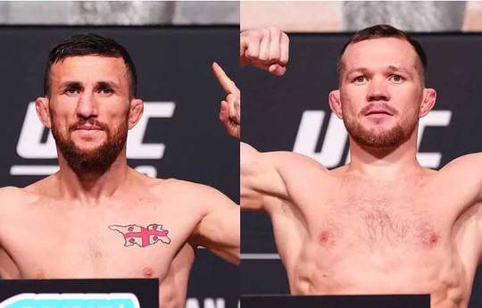 UFC 323: Wiegeergebnisse