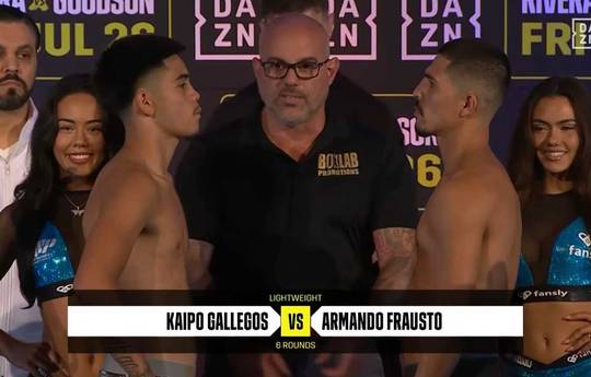 Wann findet heute Abend der Kampf Kaipo Gallegos gegen Armando Frausto statt? Ringwalks, Zeitplan, Streaming-Links
