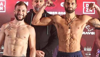 What time is Maxi Hughes vs Efstathios Antonas tonight? Ringwalks, schedule, streaming links