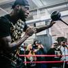 Wilder, Helenius, Plant, Dirrell, Sanchez, Russell. Photo from open training 45