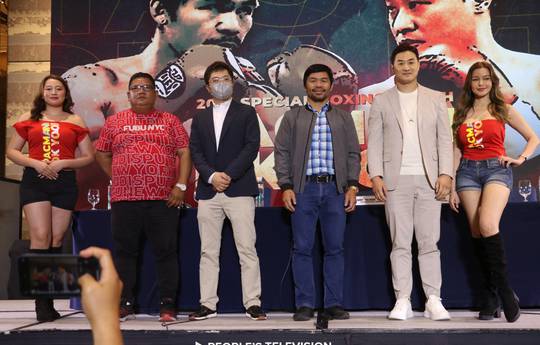 Pacquiao peleará pelea de exhibición el 10 de diciembre en Corea