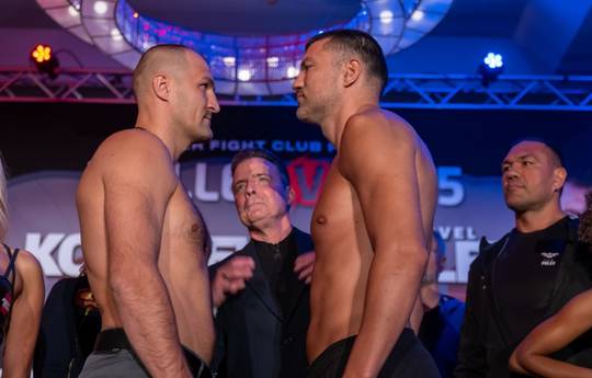 Kovalev and Pulev met the weight