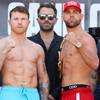 Alvarez and Saunders make weight 12