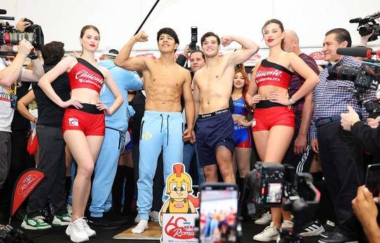 Jaime Munguia vs Bruno Surace Weigh In Results