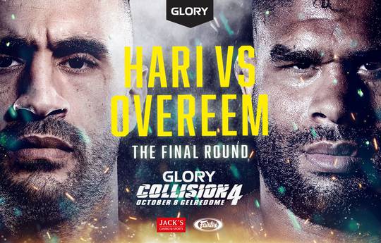 Glory Collision 4. Overeem gegen Hari: Online ansehen, Übertragungslinks