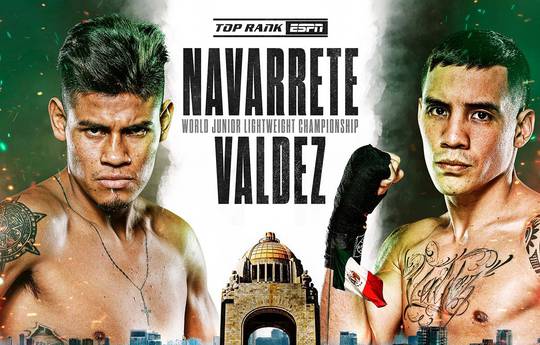 Official trailer for the Navarette-Valdez fight