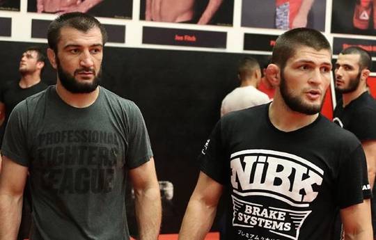 Хабиб Нурмагомедов: "Абубакар дебютирует в UFC в ноябре"