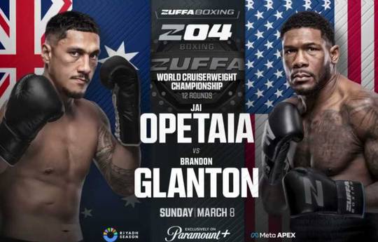 Jai Opetaia vs Brandon Glanton - Date, Start time, Fight Card, Location