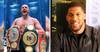 La respuesta de una sola palabra de Anthony Joshua a Tyson Fury reaviva las especulaciones sobre una megapelea: "Inevitable