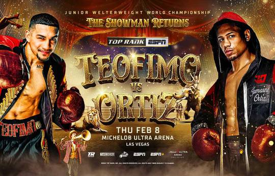 Teofimo Lopez vs Jamaine Ortiz : Date, heure de début, chaîne de télévision et diffusion en direct
