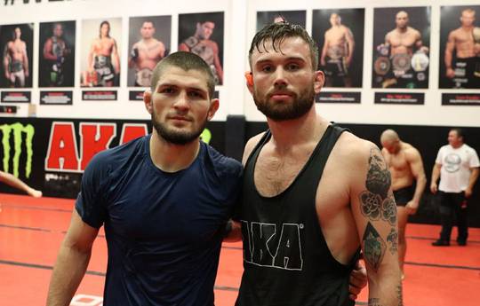 Nurmagomedov trains with the former McGregor’s sparring partner