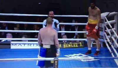 Dimitrenko Stops Granat in 1st Round (video)