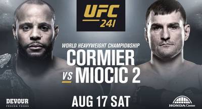 UFC 241 Кормье vs Миочич: где смотреть, ссылки на трансляцию