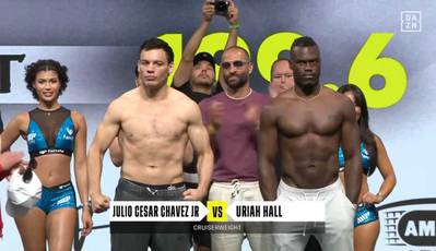 Wann ist Julio Cesar Chavez Jr. gegen Uriah Hall heute Abend? Ringwalks, Zeitplan, Streaming-Links