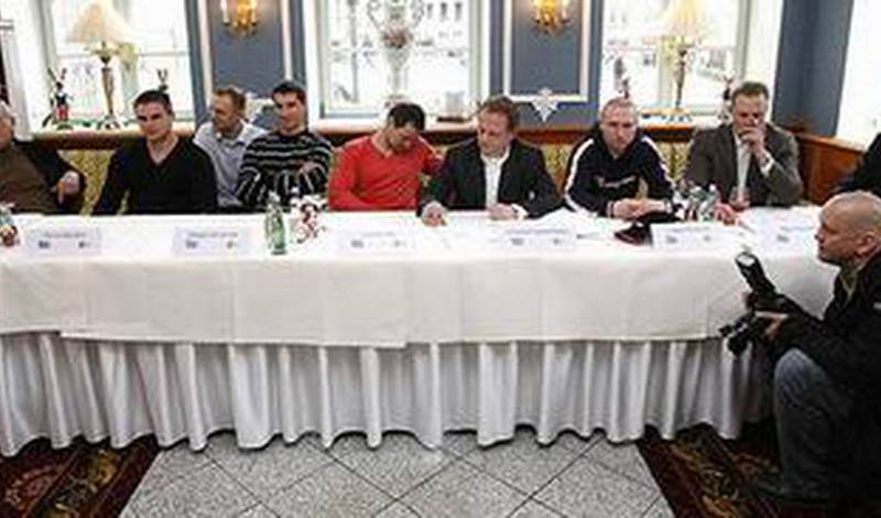 Пресс-конференция перед турниром в Дрездене