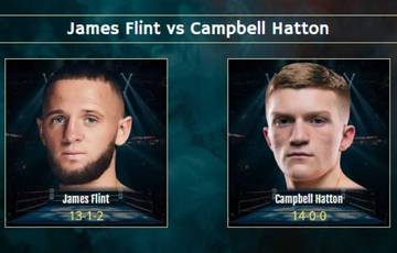 James Flint vs Campbell Hatton - Date, Start time, Fight Card, Location