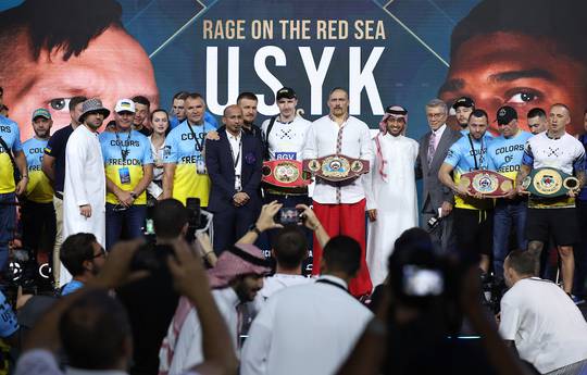 Usyk-Joshua. Detalles de pagos y tarifas