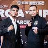 Garcia and Lipinets make weight