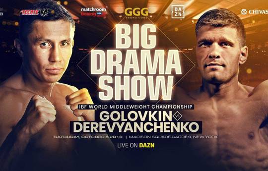 Golovkin vs Derevyanchenko. Where to watch live