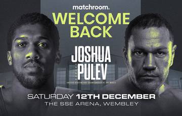 Joshua vs Pulev to be visited by 1000 spectators