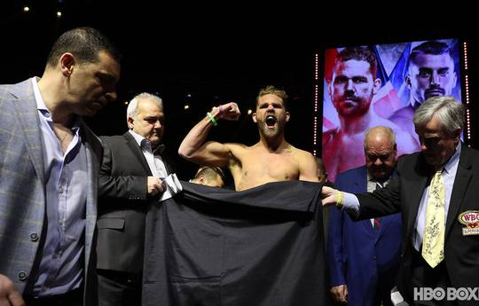 Saunders, Lemieux make weight