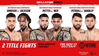 Bellator 301: Sensacional derrota de Amosov y otros resultados