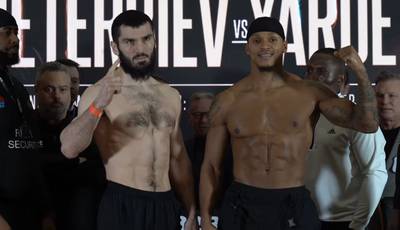 Beterbiev and Yard passed the weigh-in