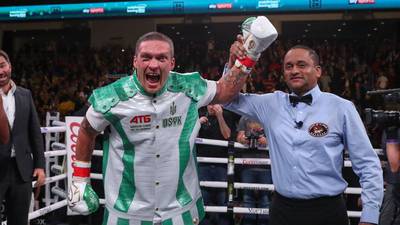 Usyk interview after the fight (video)