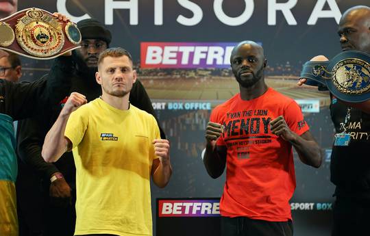 Berinchyk and Mendy passed the weigh-in