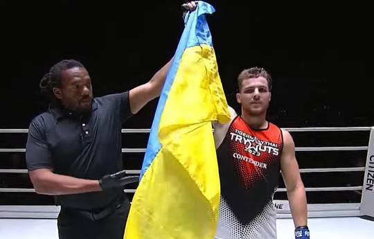Ukrainian Donchenko successfully debuted in Onechampionship promotion